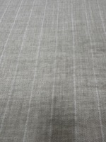 Tissu en viscose et polyester à rayures, sergé 2/2, 125 GSM, couleur personnalisée, vente en gros, pour robes et chemisiers pour femmes