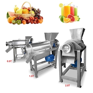 Extractor de jugo de tornillo industrial/exprimidor de tornillo de pera de manzana/separador de jugo de acero inoxidable 304 máquina para hacer jugo en espiral - Product Image 1
