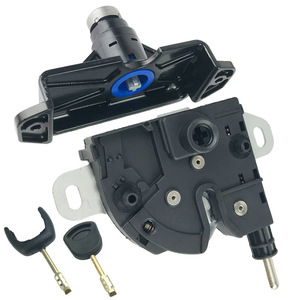 Hood <b>Lock</b> Set For Ford Transit Mk7 2006-2010 4 Piece Easy Installation Plastic <b>Keyed</b> Accessory - Product Image 5