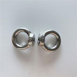 Mắt <span class=keywords><strong>Nut</strong></span> Vòng Dây Giày Cổ Áo M4 M8 M6 Nhãn Cầu Eyebolt M10 Oval Bolt Jis Nuts 1/2 "1/4" 24 Mm Camel Thimble Nâng Có Khía - Product Image 6