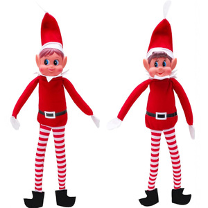 In Stock Christmas Elf Doll Plush Shelf Sitting Elf Toy for <b>Xmas</b> Home Party Decorationchristmas Elf Doll - Product Image 2