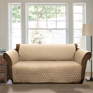 Venta caliente acolchado sofá cubierta de proteger su sofá de mascotas derrames y manchas sillón muebles Protector - Product Image 5