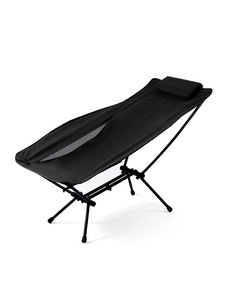 Chaise de camping et de loisirs pliante d'extérieur à dossier haut en alliage d'aluminium, légère et portable, pour la pêche et la plage - Product Image 1