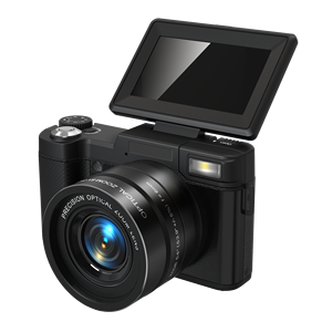 Appareil photo de voyage avec zoom 40x, 4K UHD, pour les paysages magnifiques, compatible avec carte SD 128 Go et écran rotatif - Product Image 1