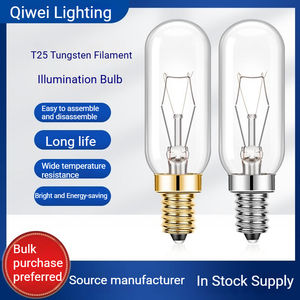 Lampe de <span class=keywords><strong>hotte</strong></span> T25 à vente directe d'usine avec douille E14, <span class=keywords><strong>ampoule</strong></span> halogène incandescente <span class=keywords><strong>40W</strong></span>, verre, blanc chaud 2700K, dimmable - Product Image 2