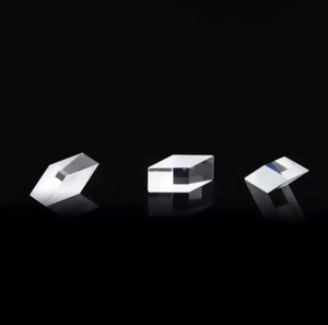 광학 45 도 비스듬한 직사각형 석영 사다리꼴 프리즘 빔 스플리터 접착 반사경 프리즘 무지개 프리즘 - Product Image 1