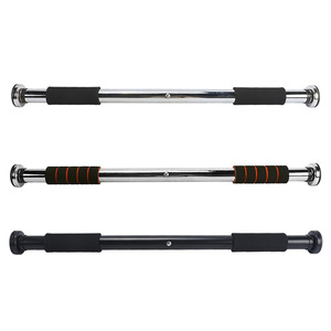 Barre horizontale extensible en acier pour porte, sans perçage, équipement de musculation pour bras - Product Image 3