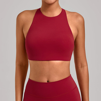 Soutien-gorge de sport polyvalent pour femme, effet seconde peau, dos croisé, séchage rapide, antichoc, idéal pour le Pilates, le fitness et le yoga en extérieur – Meilleures ventes