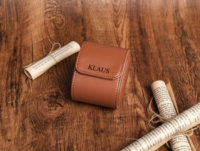 Boîtes Cadeaux avec Logo Personnalisé pour Bracelet de Montre de Voyage en PU pour Hommes