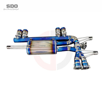 Échappement arrière SDO Titanium Valvetronic pour BMW M3 E46 3.2L 2000-2006, silencieux de performance avec soupape à vide et embouts en carbone
