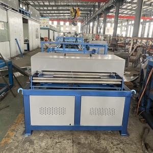 Ligne de production de conduits <span class=keywords><strong>d</strong></span>'air carrés, équipement de production de tuyaux HVAC - Product Image 3