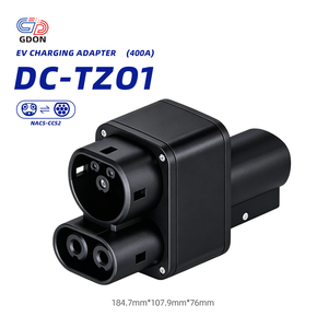 Adaptateur GDON NACS vers CCS2 400A 1000V DC Charge rapide Convertisseur <span class=keywords><strong>Tesla</strong></span> vers CCS Combo 2 SAE J3400 IP54 pour <span class=keywords><strong>Tesla</strong></span> Model 3 Y - Product Image 1