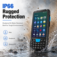 Terminal PDA Genggam Industri Android 13 Tangguh 4G Pemindai Barcode 1D 2D QR untuk Pengumpulan Data Inventaris Gudang