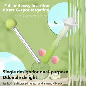 Vibrador de Doble Cabezal para Clítoris y Punto G Vaginal con 10 Frecuencias, Recargable por USB, Resistente al Agua IPX7, para Orgasmo Femenino - Product Image 2