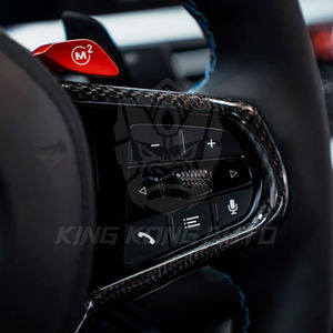 <span class=keywords><strong>Volante</strong></span> de fibra de carbono personalizado adecuado para BMW G30 G31 G32 X3 G01 X4 G02 M2 G87 M3 G80 M4 G82 <span class=keywords><strong>volante</strong></span> de coche - Product Image 5