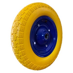 Qingdao MAXTOP Factory 3,00-4,3.50-4,3.50-7, 8,4-3,50. 00-8 <span class=keywords><strong>Rueda</strong></span> a prueba de <span class=keywords><strong>pinchazos</strong></span>, neumático libre, carretilla <span class=keywords><strong>Rueda</strong></span> de espuma PU - Product Image 3
