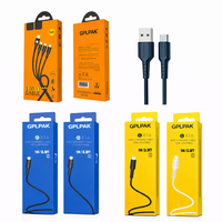 Boîte d'emballage pliable pour câble de charge avec accroche, accessoires de téléphone personnalisés, chargeur, cadeaux, produits électroniques grand public