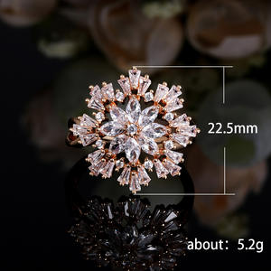 Anello con Diamante F728 Taglio Marquise, Diamante Naturale, Gioiello Romantico da Donna per Fidanzamento - Product Image 6