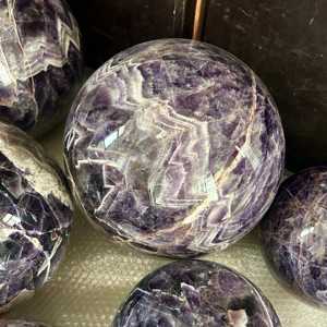 Bulk Atacado Natural Tamanho Grande Esfera Sonho Ametista Esfera Cura Esferas De Cristal - Product Image 5