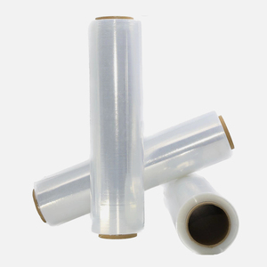 Factory Wholesale Soft PE Polyethylene <b>Stretch</b> Film Strong Strength Packing Film Roll for Pallet <b>Wrap</b> - Product Image 4