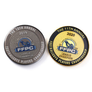 Pièce de monnaie personnalisée en métal émail doux époxy Offre Spéciale, <span class=keywords><strong>Direct</strong></span> d'usine Rugby Football League Champion Challenge pièce Souvenir - Product Image 3
