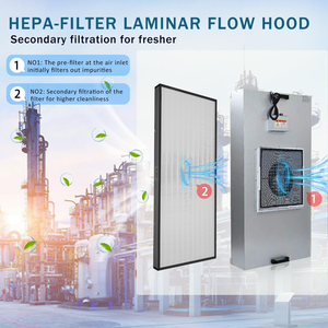 Nuevo Filtro HEPA H14 FFU con 99.995% de Eficiencia, Campana de Flujo Laminar para Inoculación de Hongos, Laboratorio de Micología, Sala Limpia - Product Image 3