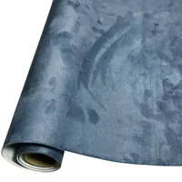 Tissu Daim Adhésif Multicolore Pour Revêtement de Toit de Voiture DIY, Tissu en Cuir Collant pour Intérieur de Voiture Modifié, Film de Changement de Couleur