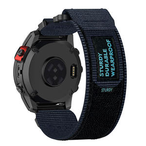 Eraysun 20/22/26mm correa elástica de liberación rápida pulsera reemplazable para <span class=keywords><strong>Garmin</strong></span> Fenix 8/E/Enduro3 correa de reloj de nailon de tela - Product Image 6