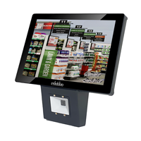 Máquina de precios de supermercado para tabletas POS Android/Windows de 10 pulgadas para una verificación de precios eficiente