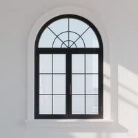 Fenêtre coulissante horizontale en aluminium sur mesure moderne, persienne de maison économique, fenêtres de maison à prix abordable