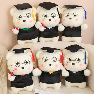 Personnalisation en gros <span class=keywords><strong>Docteur</strong></span> Diplômé ours en peluche jouet animal en peluche jouet - Product Image 5