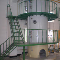 Production d'huile élevée Usine d'extraction par solvant de soja à grande échelle Projet de moulin à huile de soja Ligne de traitement de l'huile