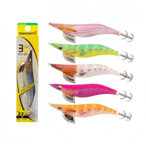 <span class=keywords><strong>YAMASHITA</strong></span>-Gancho de <span class=keywords><strong>calamar</strong></span> y camarón de madera japonés, gancho luminoso de <span class=keywords><strong>calamar</strong></span> y camarón para pesca de fondo de carpa, 2,0, 2,5, - Product Image 1