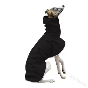 Vestes de luxe pour chiens en gros, en stock, classiques, coupe-vent, en nylon, pour animaux de compagnie, tailles S, M, L, avec motif imprimé printanier - Product Image 4