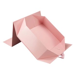 Boîtes cadeaux magnétiques de luxe personnalisées avec carton rigide recyclable, finition satinée, logo personnalisé, laminage mat - Product Image 3