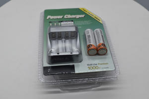 Cargador rápido inteligente para baterías recargables <span class=keywords><strong>AA</strong></span>/AAA Ni-MH con apagado automático - Product Image 6