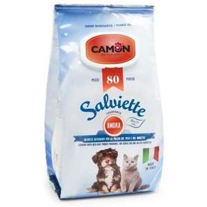 Lingettes pour chiens/chats parfumées à l'ambre, 100 pièces - Product Image 1