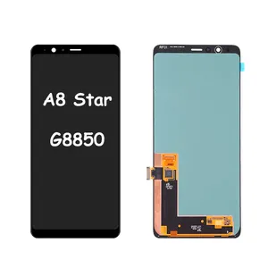 FSLX OLED/Original A8 Star/G8850 Mobile Phone Lcd Screen Mobile Phone Lcds For Samsung A8 Star Lcd Screen Display