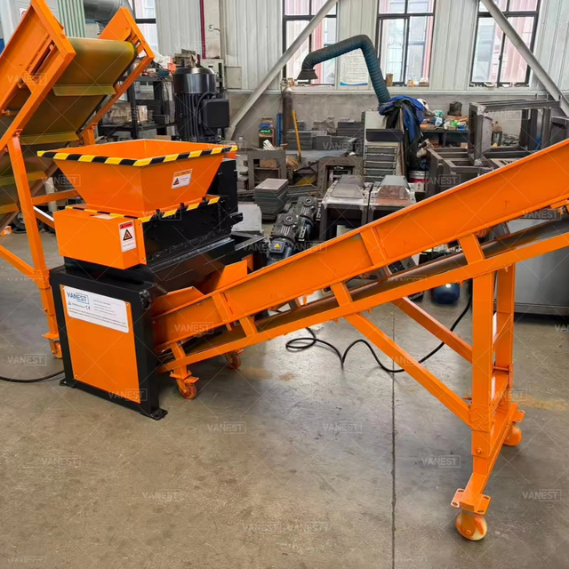 VANEST Copper Wire Granulator Copper Cable Shredder and Separator Machine Scrap Metal Recycling Equipment