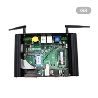 PC de placa base industrial sin ventilador de aleación de aluminio con RAM 4G 8G 16G 32G computadora para quiosco