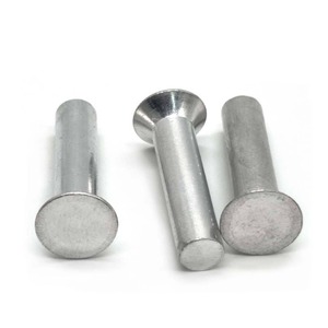 Rivets solides en métal, titane, laiton, acier inoxydable, aluminium, acier doux - Product Image 1