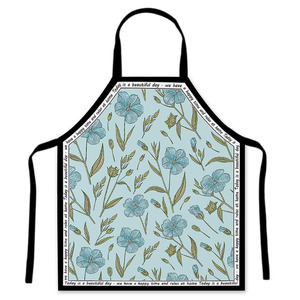 Latest Generation Anti-Stain <b>Apron</b> Comfortable Sleeveless Design for Family Flower Printing <b>Working</b> <b>Apron</b> - Product Image 6