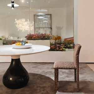 Chaise multifonctionnelle moderne et minimaliste en tissu/cuir pour coin coiffeuse d'appartement de luxe et salle d'attente de salon de manucure haut de gamme - Product Image 6