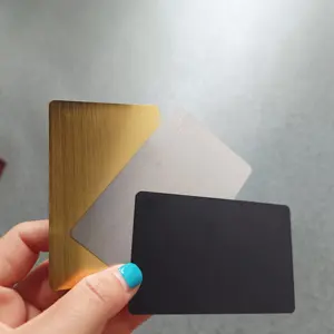 Smart Social Media Nfc Digital Smart Metal Smart Business Card NFC Card With QR Code