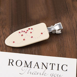 Qianjin модные заколки для волос с бриллиантами, набор розовых бесшовных заколок для волос, экологически чистая уксусная кислота для ежедневного использования - Product Image 4