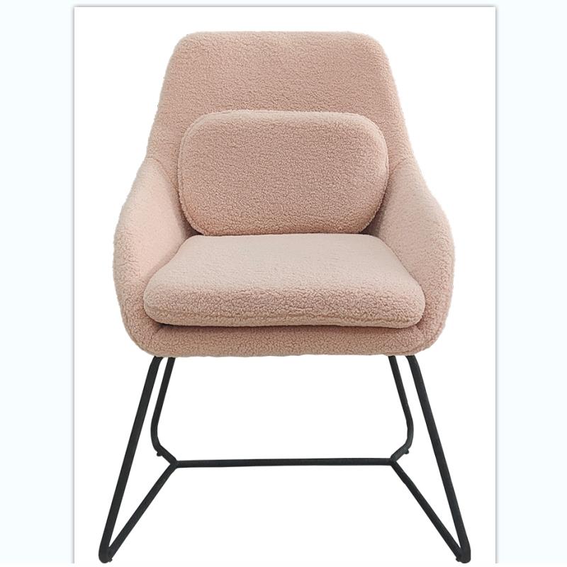 Furniture Upholstered Fabric Tufted Back Vintage Dining Room Chair