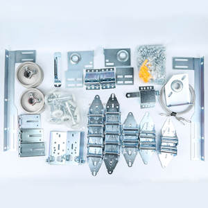 Kit de boîte de quincaillerie pour <span class=keywords><strong>porte</strong></span> de <span class=keywords><strong>garage</strong></span> <span class=keywords><strong>sectionnelle</strong></span> 8X7 9X7 Puertas Gar Quincaillerie de <span class=keywords><strong>porte</strong></span> de <span class=keywords><strong>garage</strong></span> en aluminium et verre personnalisée - Product Image 4