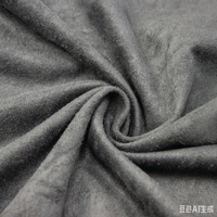 Tissu en microfibre suédée tricoté warp pour matériaux de chaussures, sacs, bagages, intérieurs de voitures, meubles, électronique, vêtements