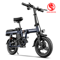 Vélo électrique pliable compact ASIAN DRAGON 3 vitesses, batterie au lithium, cadre en alliage d'aluminium, livraison transfrontalière, vente en gros, OEM