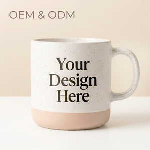 Mug à café en céramique moderne personnalisé en gros avec logo - Compatible lave-vaisselle et micro-ondes - Cadeau d'entreprise pour usage en café - Product Image 1